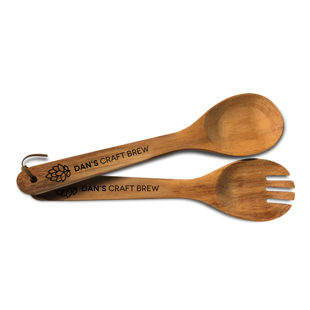 Acacia Utensils - 2 Pack (Fork and Spoon set)