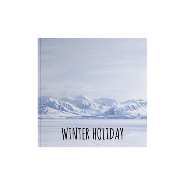 Winter Ski Trip 20cm x 20cm Square Photobook