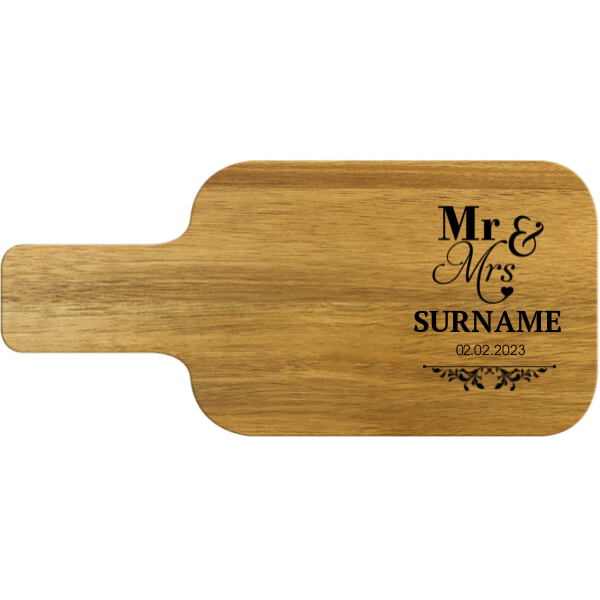 X-Small Rectangle Paddle 13cm x 28cm